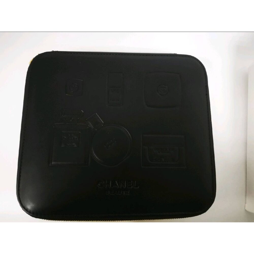 Pre-owned Chanel Luxury Makeup Box Jewelry Skincare Storage Organizer